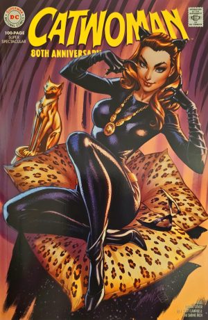 Catwoman J. Scott Campbell Cover 80th Anniversary