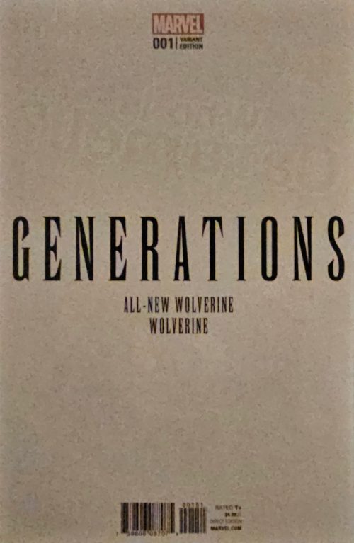 Generations: Wolverine & All-New Wolverine #1 (MegaCon Variant Edition)