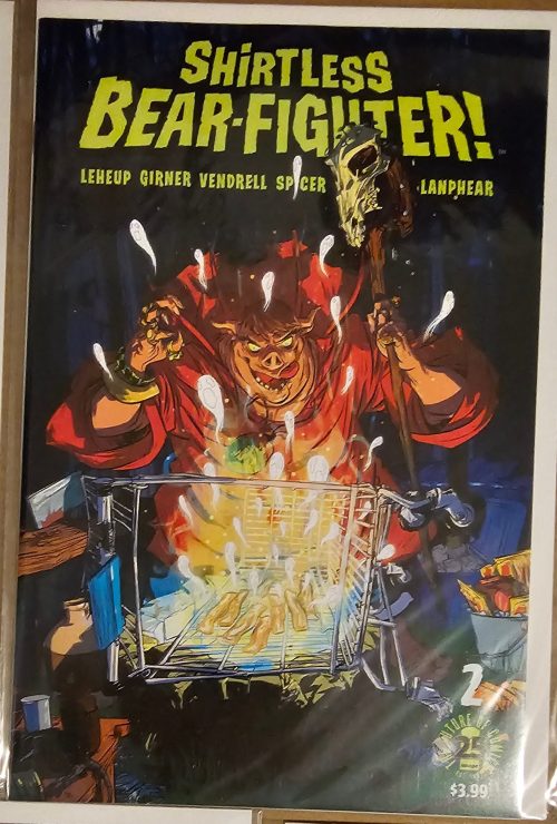 Shirtless Bear Fighter Volume 1: Issues #1-5 (Complete)