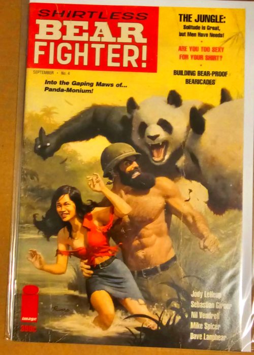 Shirtless Bear Fighter Volume 1: Issues #1-5 (Complete)