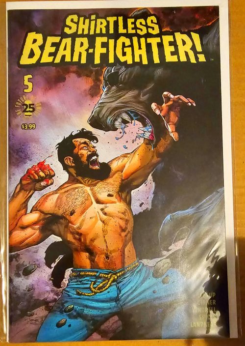 Shirtless Bear Fighter Volume 1: Issues #1-5 (Complete)