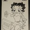 Betty Boop Black and White Variant Signed