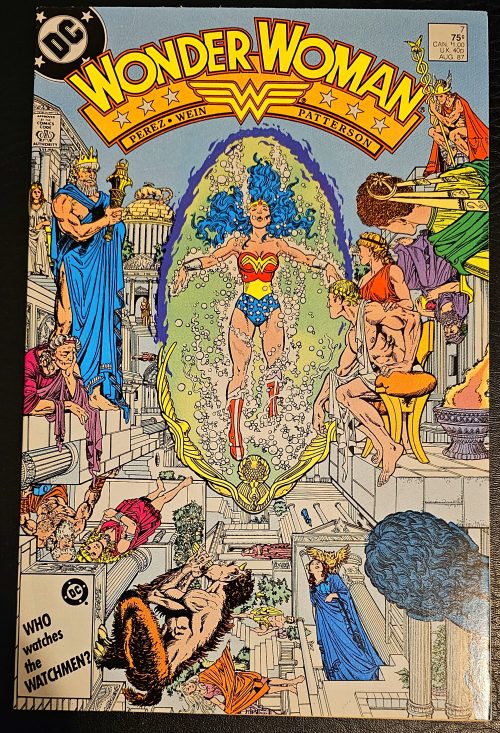 Wonder Woman Issue #7 (1987) First Appearance Of Ann Minerva (Cheetah)