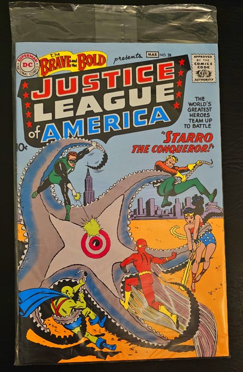 The Brave and The Bold Issue #28 Sealed Authentic Reprint (2016) w/COA