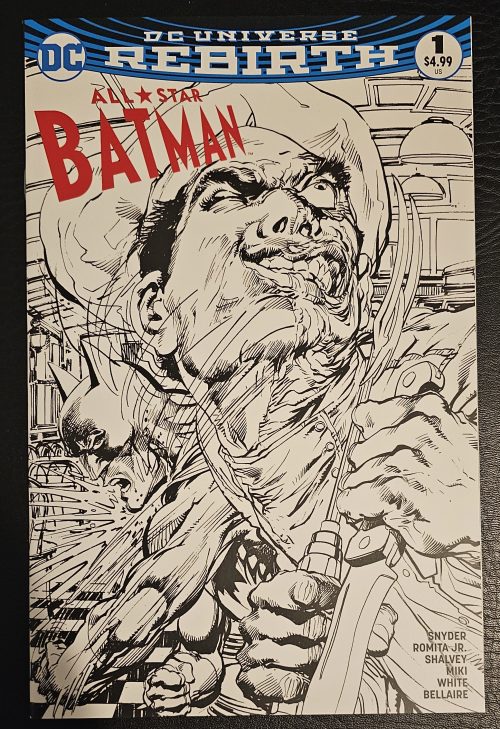 All Star Batman Issue #1 Neal Adams Sketch Variant Cover