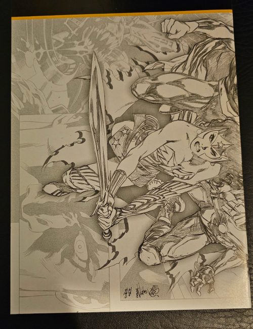 Earth 2 (2012) DC Issue #0B Sketch Variant 1:25