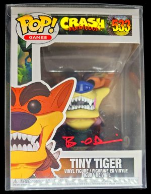 Crash Bandicoot Autographed PoP