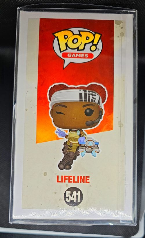 Funko POP! Vinyl: Apex Legends - Lifeline #541 Vaulted Signed Beckett Certified Signature Mela Lee