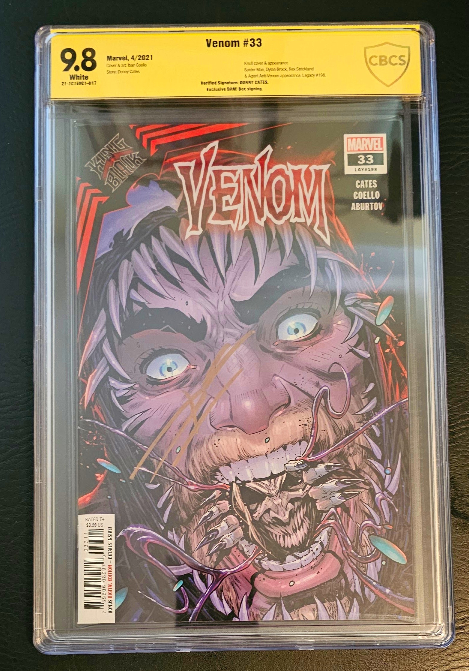 アメコミリーフ Venom #33 CGC 9.8 Gleason アメコミリーフ Venom #33 CGC 9.8 Gleason 【公式通販】