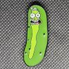 Pickle Rick Enamel Pin Front