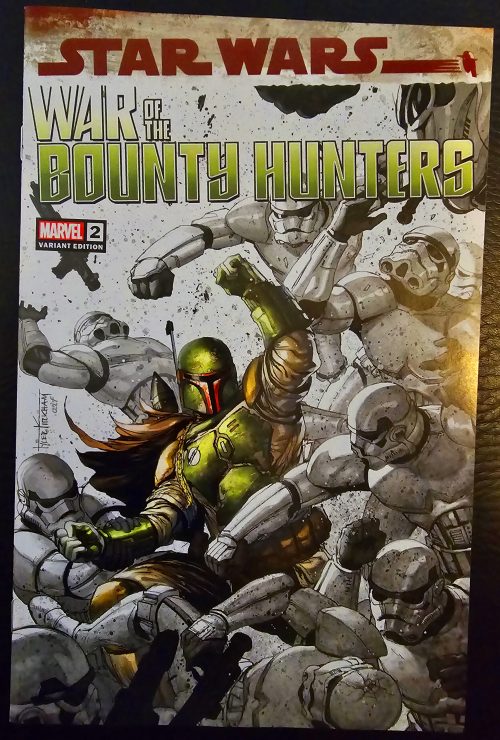 Star Wars War of the Bounty Hunters #2 (of 5) Tyler Kirkham Exclusive Variant (2021)