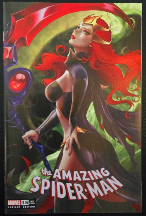 20240606_132419 AMAZING SPIDER-MAN 15 R1C0 Trade Dress Variant GOBLIN QUEEN DARK WEB