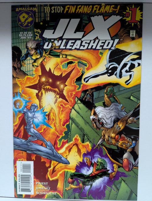 PXL_20240705_192734804 Justice League Unleashed (JLX) Jun 1997 M/NM