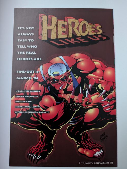 Legacy #2 Majestic Comics M/NM