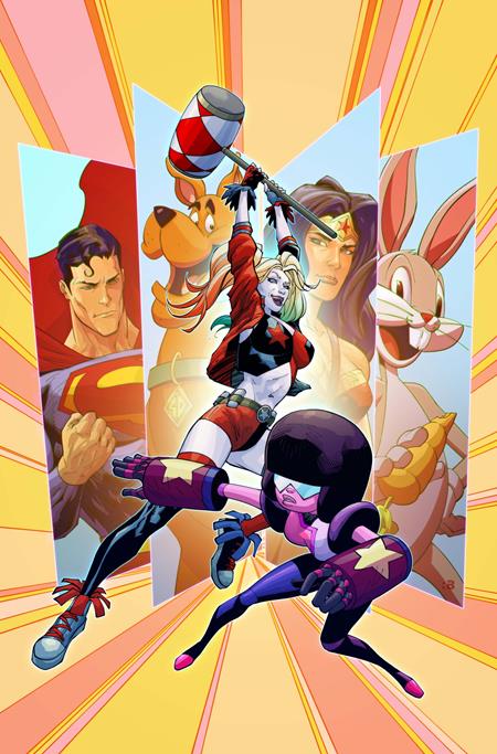 MULTIVERSUS COLLISION DETECTION #4 (OF 5) CVR B RYAN BENJAMIN CARD STOCK VAR