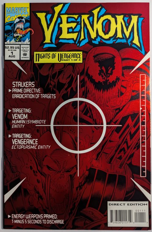 Venom #1 Aug Nights of Vengeance Rare Foil - M/NM