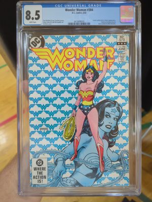 Wonder Woman #304 June - CGC Graded 8.5