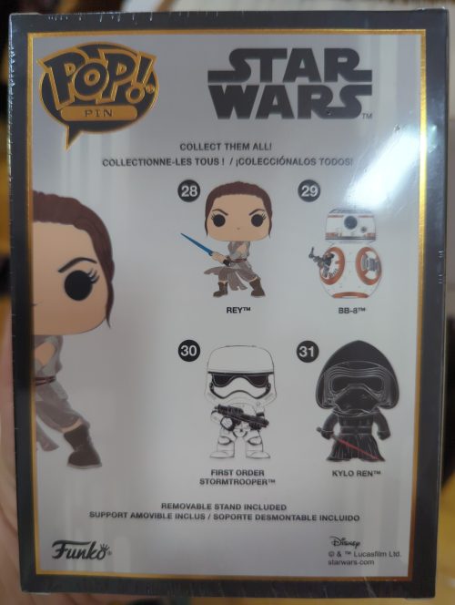 Funko POP! Pin Rey (glow in the dark)