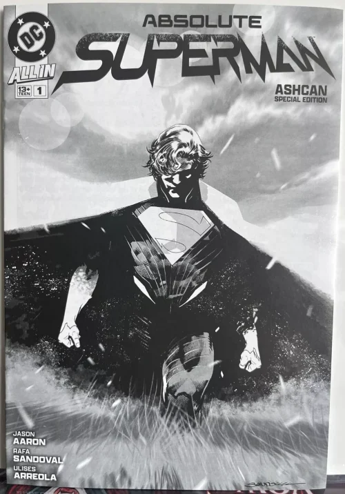 Super Man Ashcan