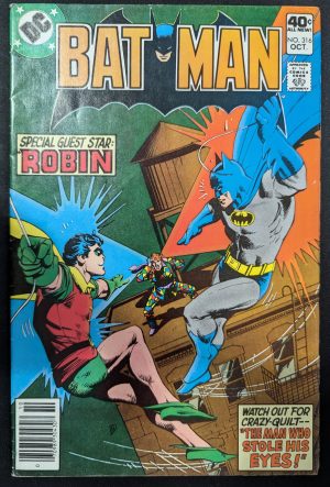 Batman #316, VF, Bronze-Age DC, 1980