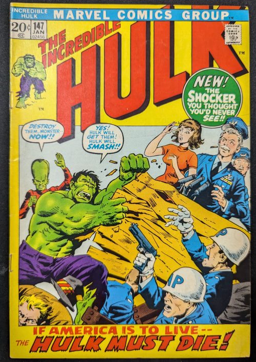 The Incredible Hulk 147 VF