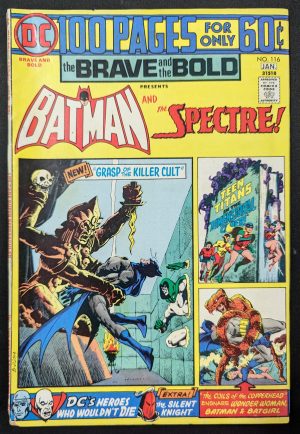 DC The Brave and The Bold #116 | FN | Batman and The Spectre!