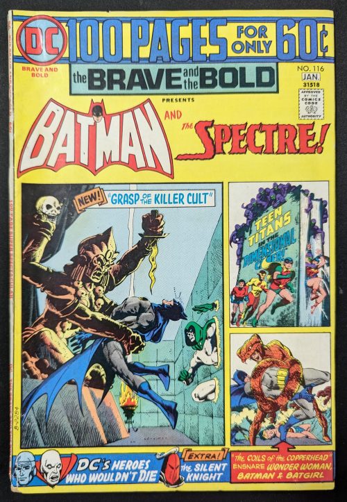 PXL_20250103_185438490 DC The Brave and The Bold #116 | FN | Batman and The Spectre!