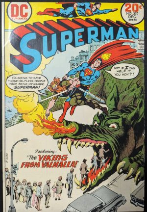 SUPERMAN 270 Dec 1973 VF+