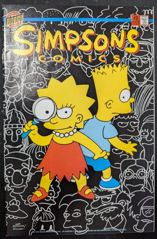 Simpsons Comics #3 1999 Bongo Comics - M/NM