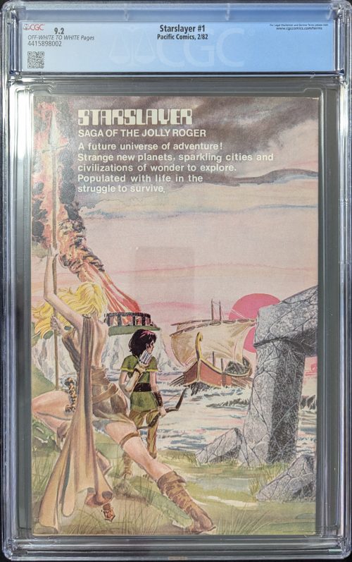 Starslayer 1 1982 9.2 CGC Graded - Origin