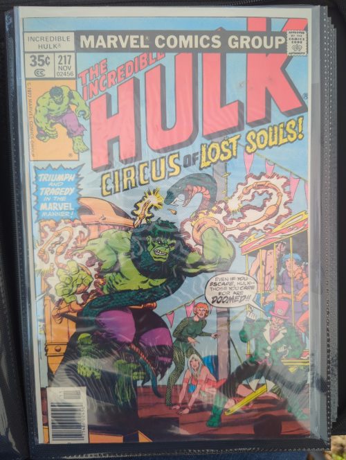 The Incredible Hulk 217 Nov VF+