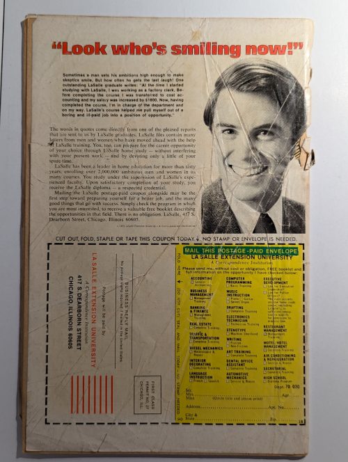 PXL_20250310_010806189.PORTRAIT.ORIGINAL Fantastic Four #165 Dec 1st app. Frankie Ray - Poor