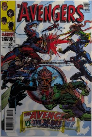 PXL_20250310_011536681.PORTRAIT.ORIGINAL~2 Avengers #672 (2017) - Lenticular Cover - Avengers #53 - NM