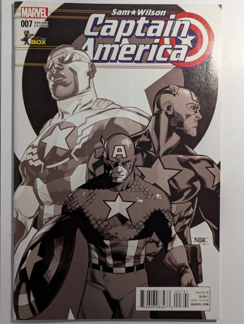 Sam Wilson Captain America 007 Variant - NM