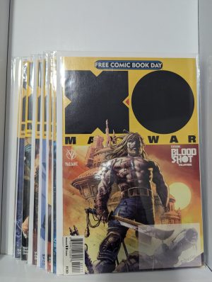 X-O Manowar 2017 #0-8 (Incomplete) NM