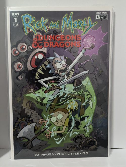 Rick and Morty Dungeons and Dragons #1-4 2018 Full Series NM