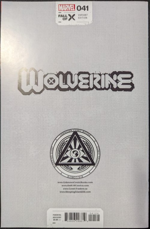 Wolverine 41 2024 Fall of X Variant Edition