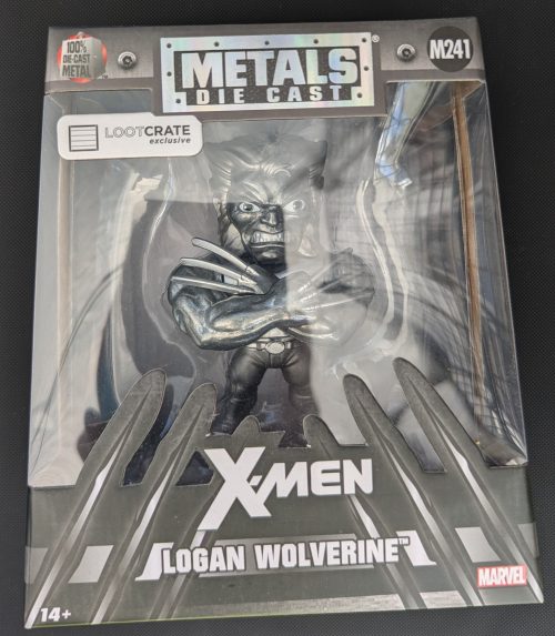Metals Die Cast Logan Wolverine M241 Lootcrate
